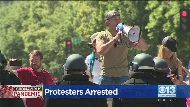 Protesters Arrested At Capitol